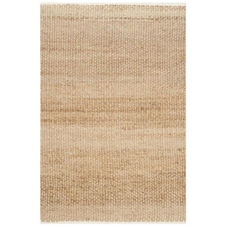 Safavieh Natural Fiber Hand Woven Rectangle Rug- Ivory - Natural- 9 x 12 ft. NF465A-9